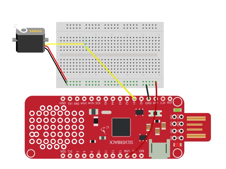 Servo Motor Control Using Surilli Basic M0