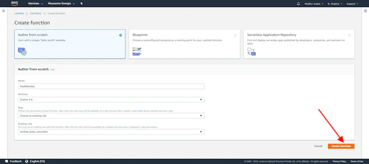 WIZ750SR Based Remote Health Monitoring with Amazon Alexa, Step 4