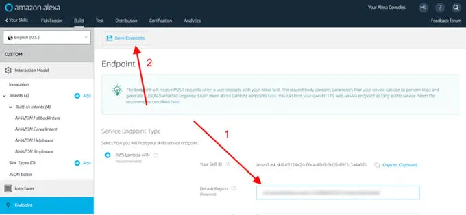 WIZ750SR Based Remote Health Monitoring with Amazon Alexa, Step 4