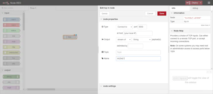 WIZ750SR Based Remote Health Monitoring with Amazon Alexa, Step 5