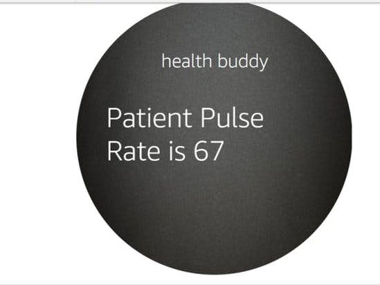 WIZ750SR Based Remote Health Monitoring with Amazon Alexa