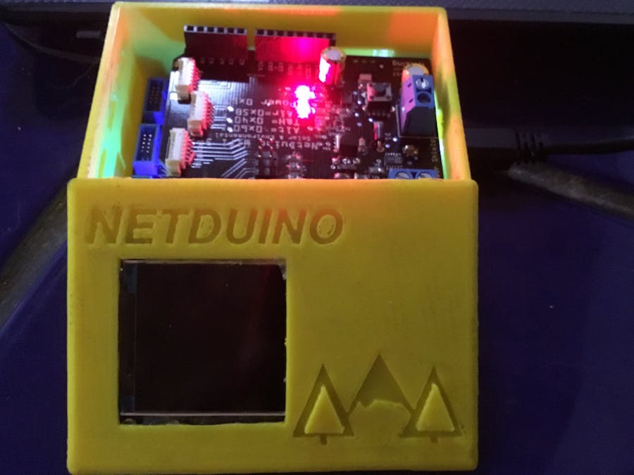 Netduino Environmental Sensor Project