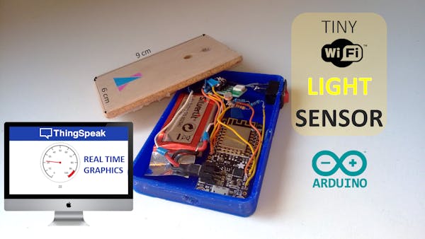 DIY WiFi Light Sensor - Arduino Project Hub