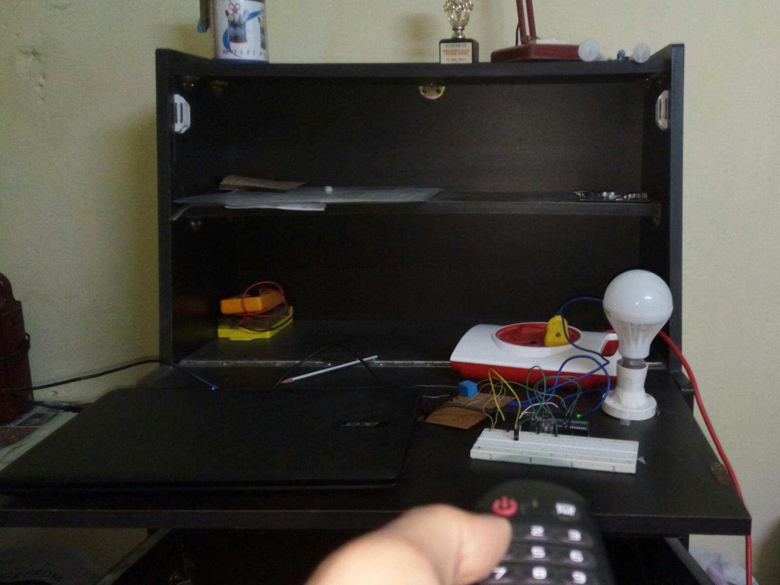 Smart Home Automation Using Arduino and Infrared Remote - Hackster.io