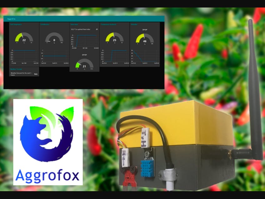 AggroFox: Large-Scale and Urban Agriculture IoT Solution