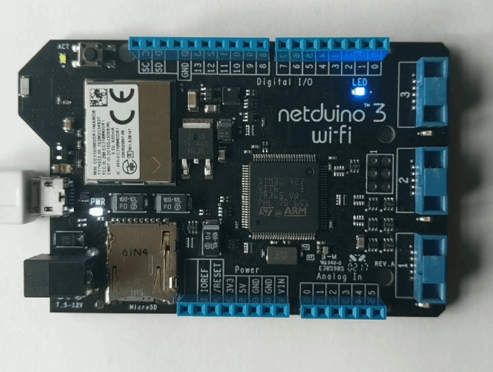 Getting Started with Netduino by Controlling the Onboard LED