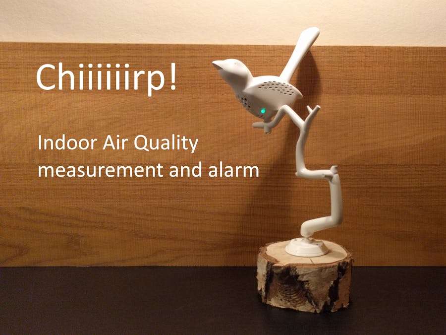Chiiiiiirp! Indoor Air Quality Measurement and Alarm