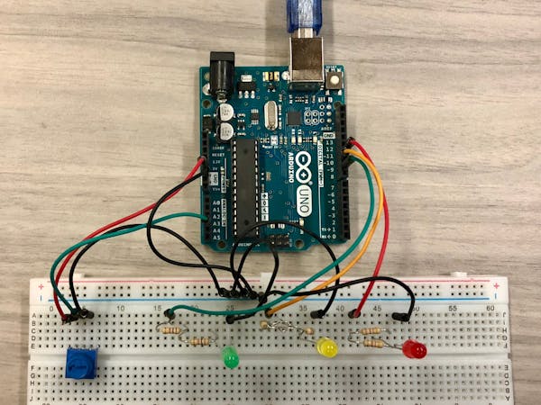 LED Display with Arduino ADC and PWM - Arduino Project Hub
