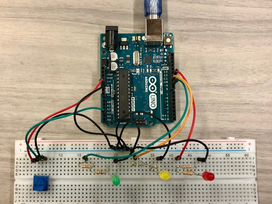 LED Display with Arduino ADC and PWM