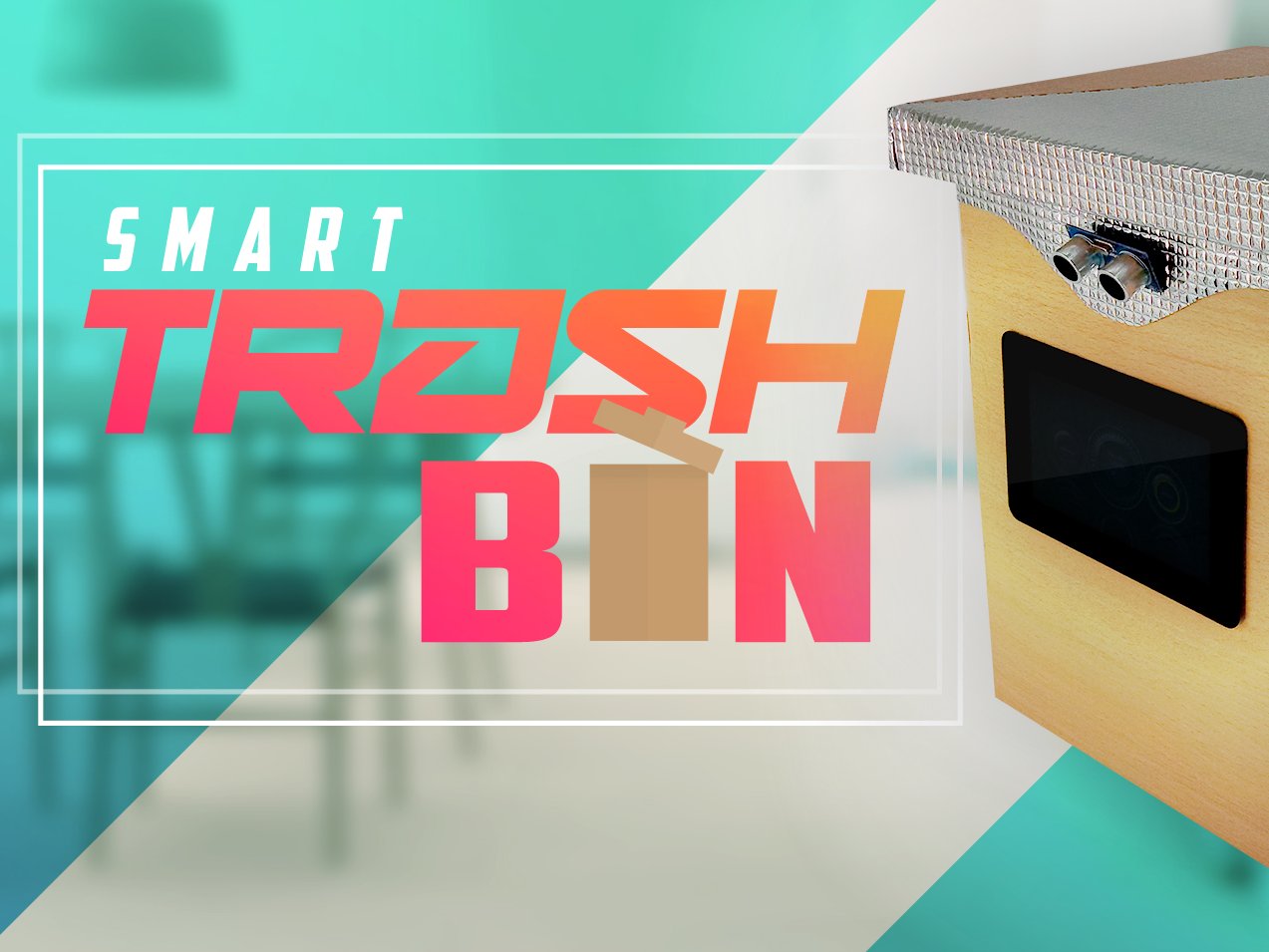 smart trash bin level sensor