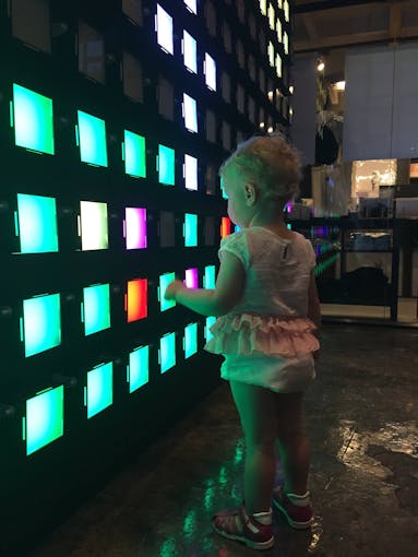 The tiny artist