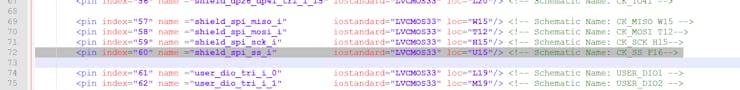 Updating the board definition file