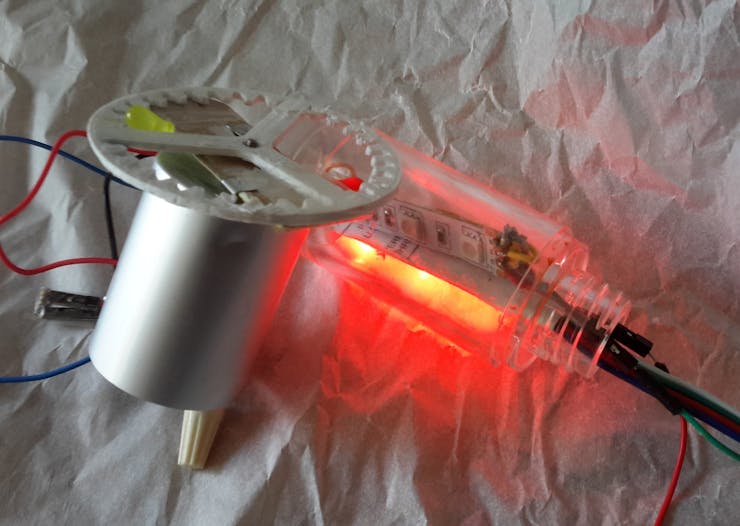 Careful solder to avoid disconnected lights