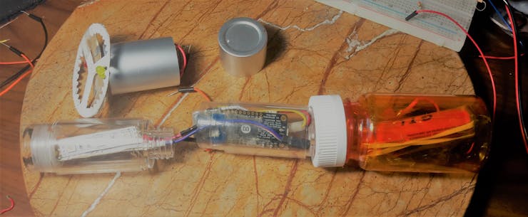 Arranging to fit in the components like multi stage rocket
