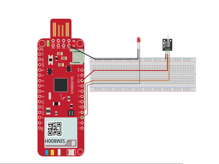 Detect Vibration Using Mercury Tilt Sensor and Surilli GSM