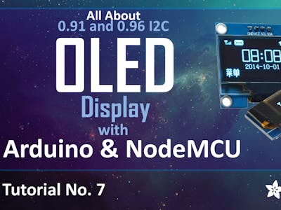 I2C OLED Display Using Arduino/NodeMCU