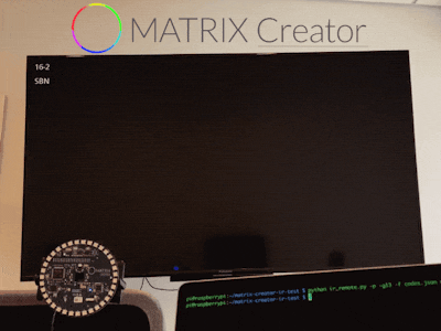 MATRIX Creator TV Remote