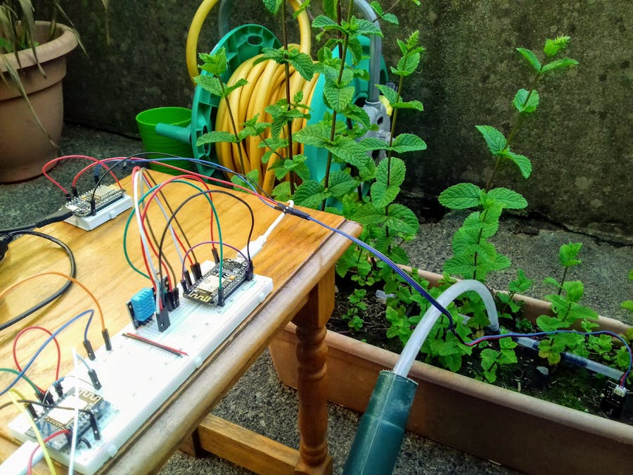 Python/MicroPython IoT Framework Example - Auto Irrigation