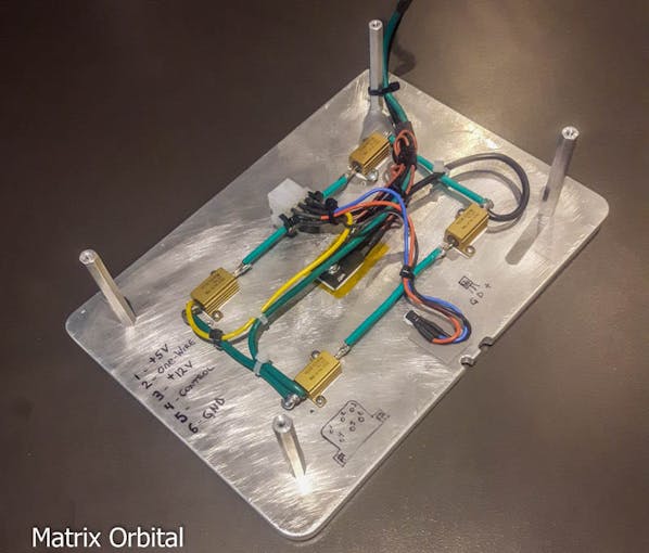 Heating Plate Back View