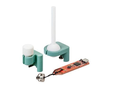 Rotation knob and joystick for the 3D 2GO evaluation board