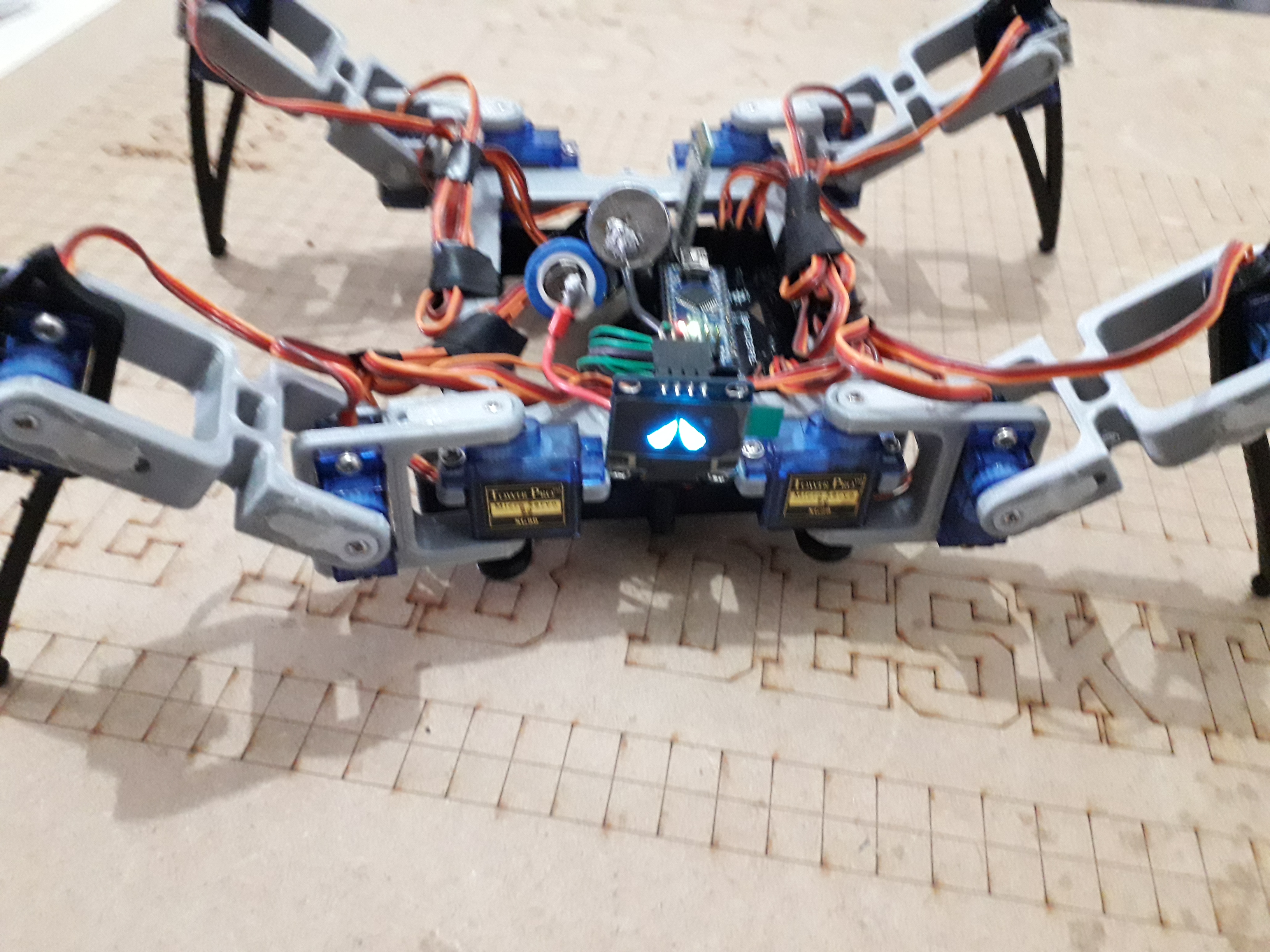 Gallery | Arduino Spider Robot (Quadruped) | Hackaday.io