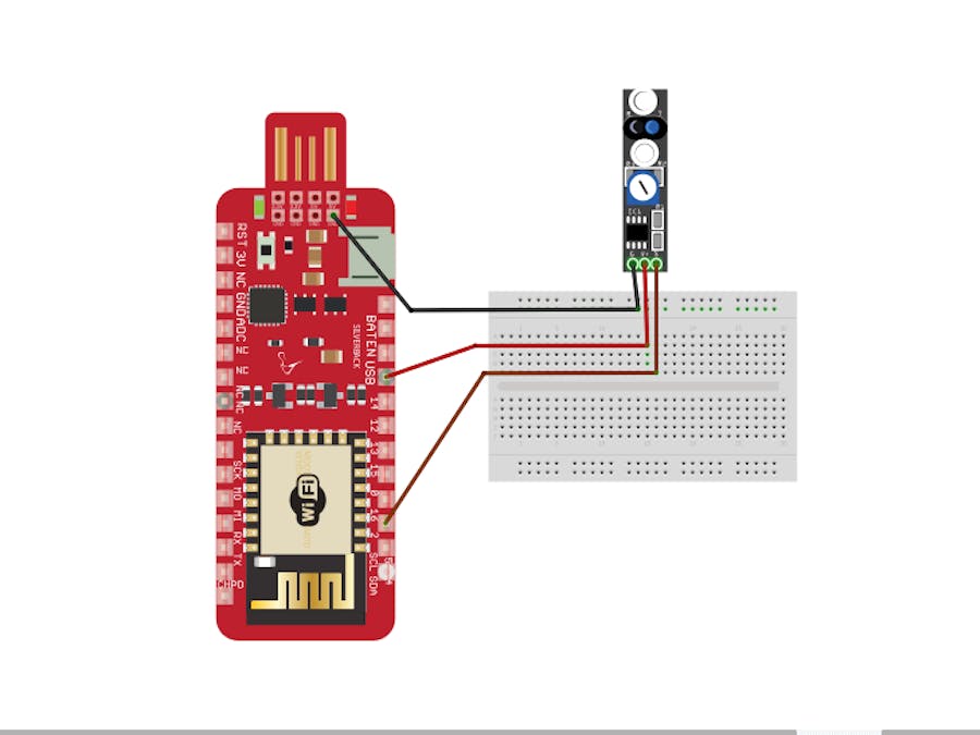 Avoidance Sensor Using Surilli WiFi