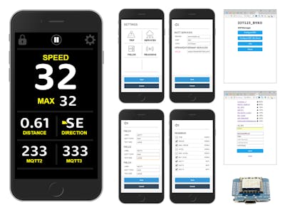 IOT123 - BYKO - Mashup Mobile Web for Cyclists
