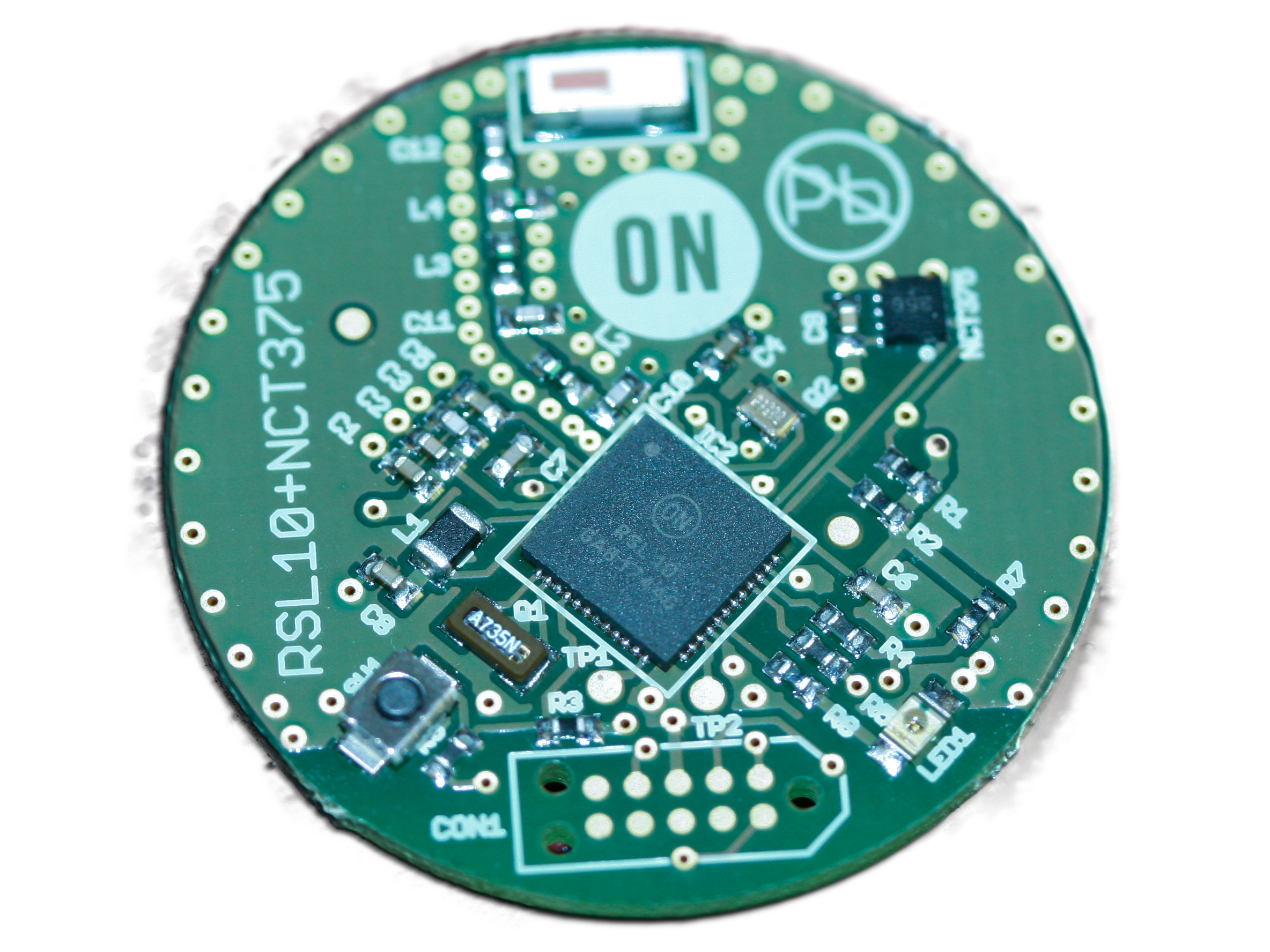 RSL10 Coin Board and NCT375 Temp Sensor Hackster.io
