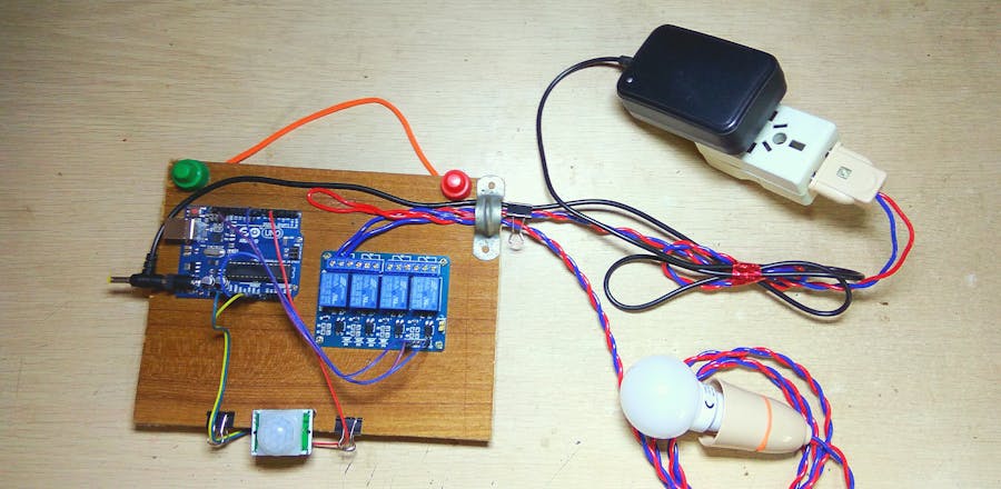 Arduino Motion Detection Light