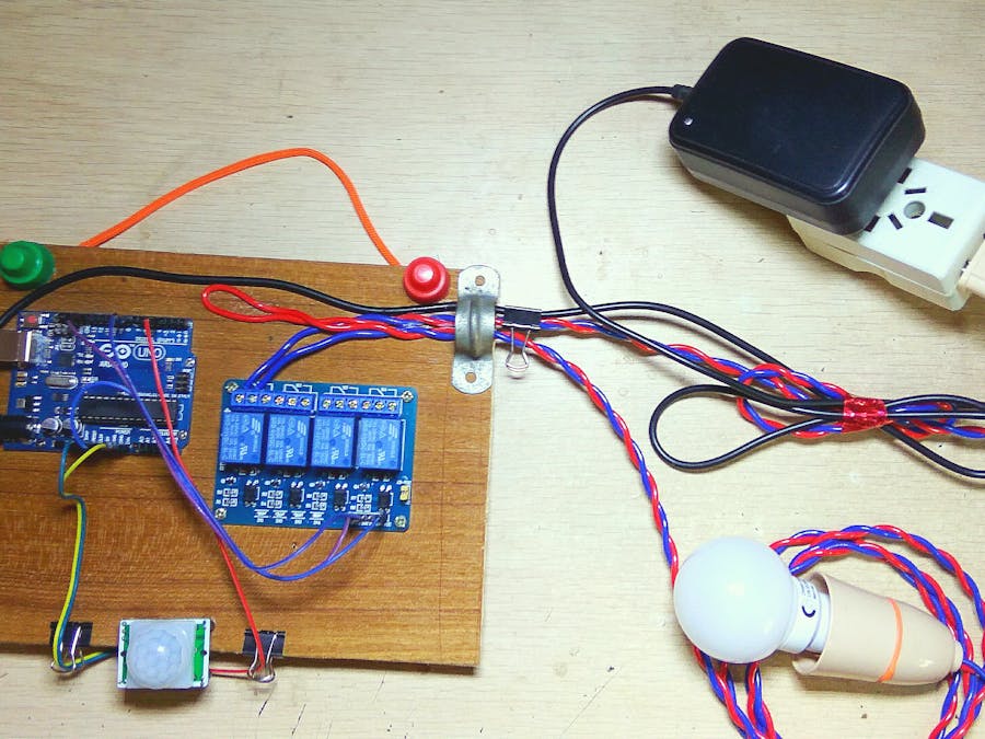 Arduino Motion Detection Light