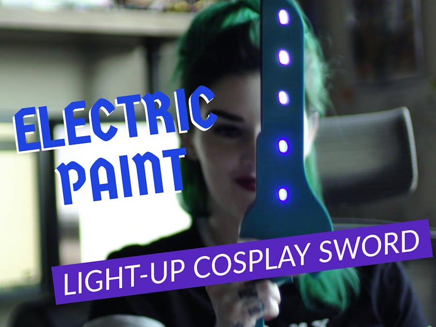 Electric Paint Light-Up Cosplay Sword