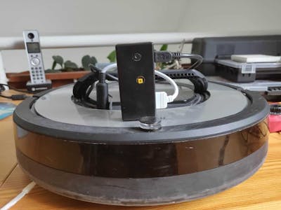 Roomberry Surveillance Robot: Roomba + Pi Zero + Camera