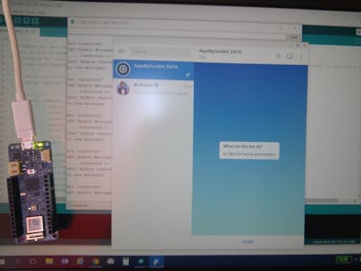 [IoT] Telegram Bot with Arduino MKR WiFi 1010