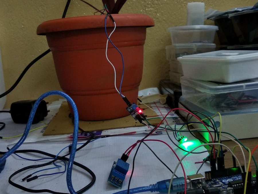 Irrigation System Using AI