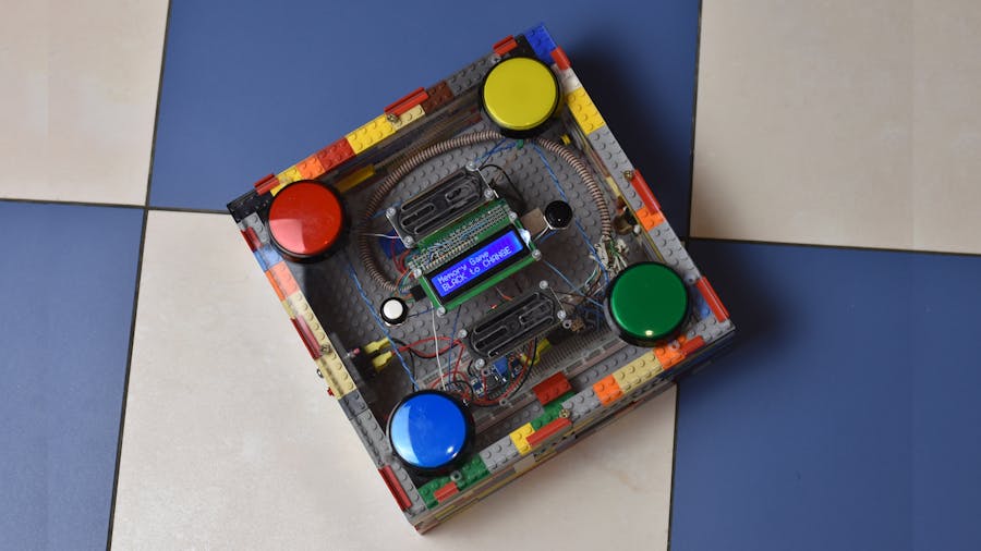 Arduino Arcade LEGO Games Box