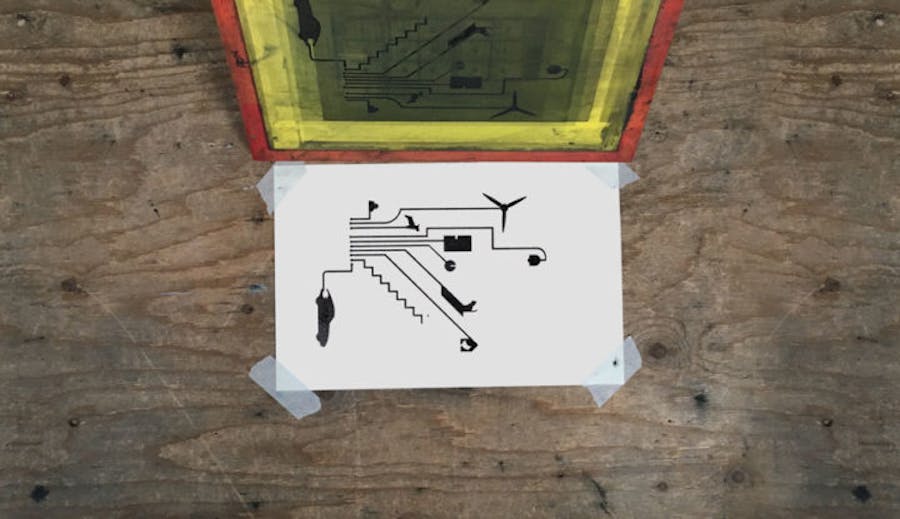 How to Screen Print with Electric Paint