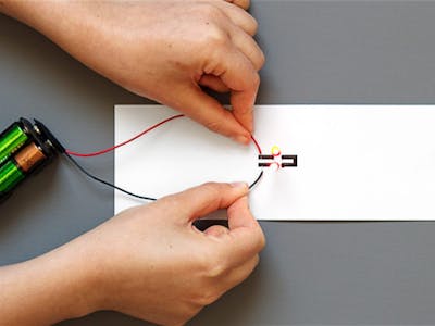 How to Use Electric Paint with LEDs