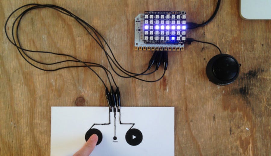 Hole in the Wall – Make an Electric Paint and Touch Board...