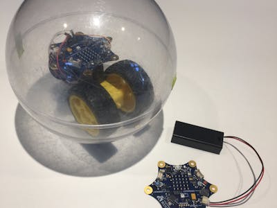 Calliope mini RC Ball Car
