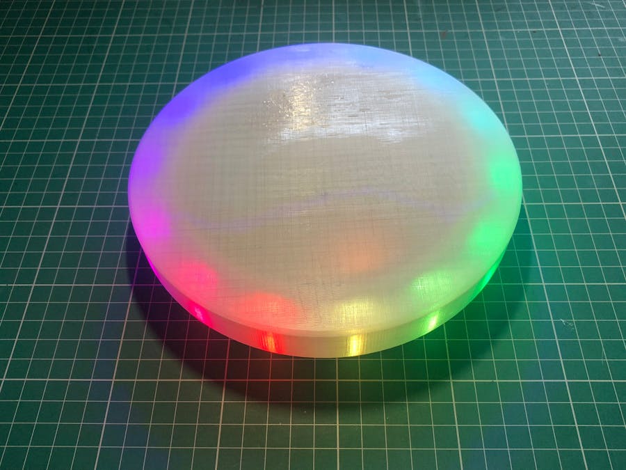 WiFi Controlled Nightlight with Wireless Charging