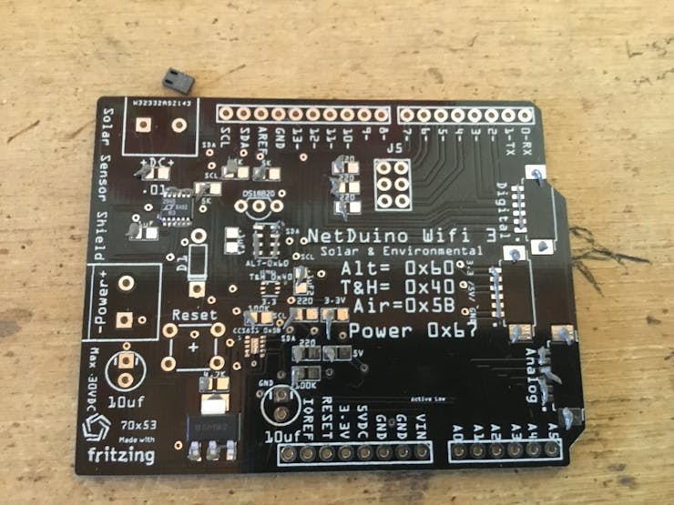 Solder Paste Applied