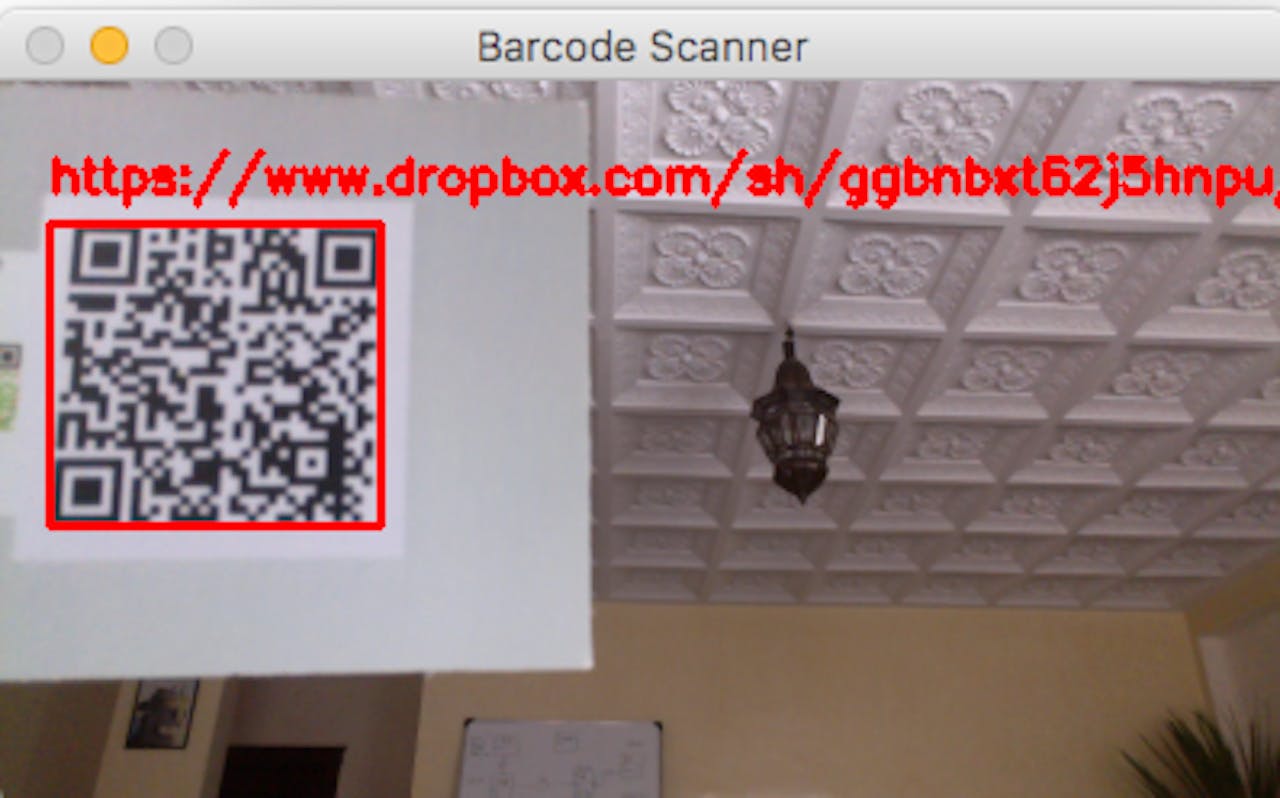 Qr code reader from image