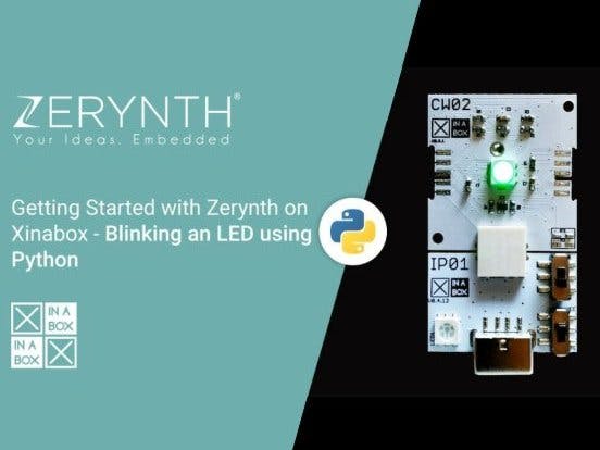 Blinking an LED Using Python - Getting Started with Zerynth