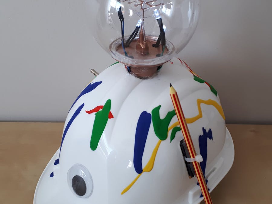 Thinky-I-Nator, the Innovation Safety Helmet