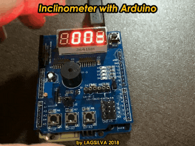 Simple Inclinometer with Arduino