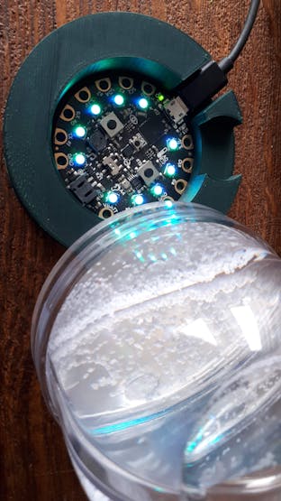 Snow globe controller
