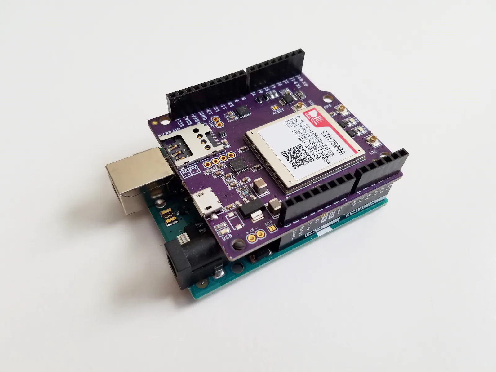 LTE Cellular Shield for Arduino with Voice! - Hackster.io