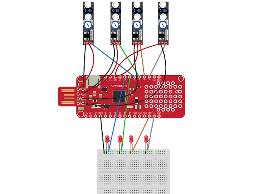 Smart Street Light System using Surilli Basic M0