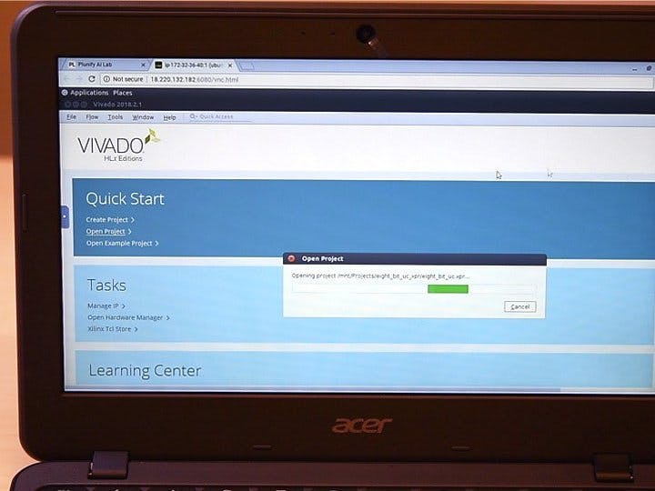 "Run" Vivado on Chromebook?