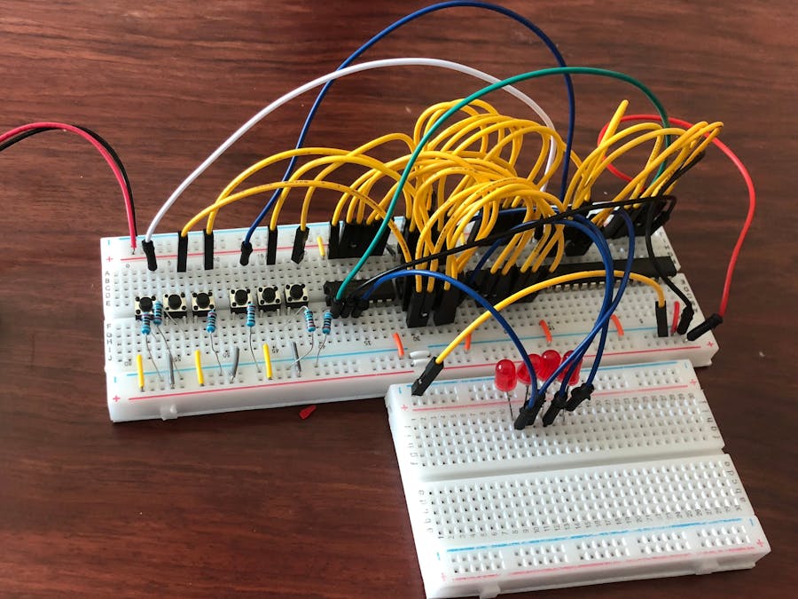 3-Bit Binary Calculator Using Integrated Circuits